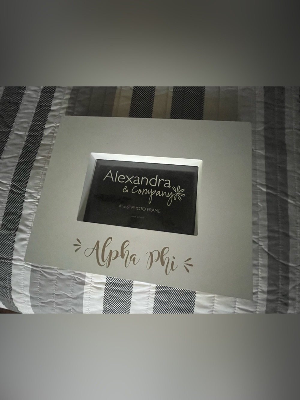 New Sorority Alpha Phi Photo Frame
